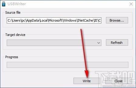 USBWriter下载,iso镜像写入u盘工具,iso镜像写入u盘