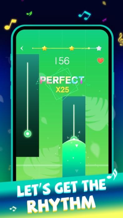 魔法钢琴瓷砖游戏(magic piano tiles)下载,魔法钢琴瓷砖,节奏游戏,点击游戏